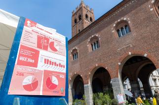 Ristorazione scolastica - Evento in Piazza