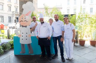 Ristorazione scolastica - Evento in Piazza