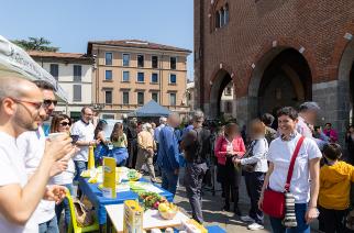 Ristorazione scolastica - Evento in Piazza